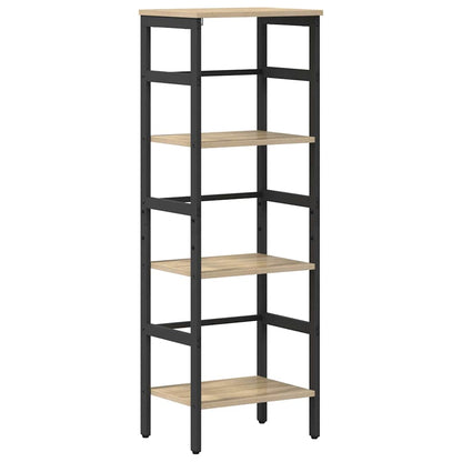 Bookshelf Sonoma Oak 40 x 29.5 x 115 cm Engineered Wood