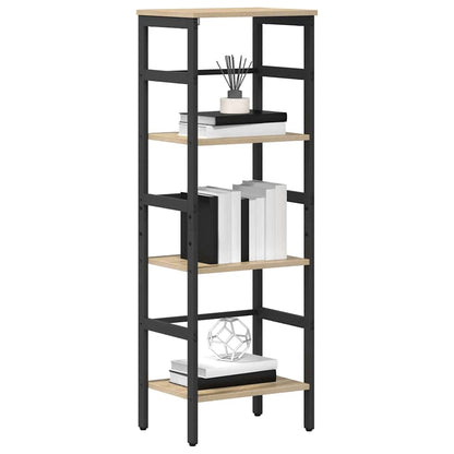 Bookshelf Sonoma Oak 40 x 29.5 x 115 cm Engineered Wood