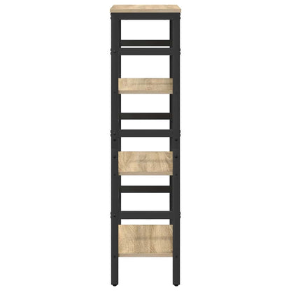 Bookshelf Sonoma Oak 40 x 29.5 x 115 cm Engineered Wood