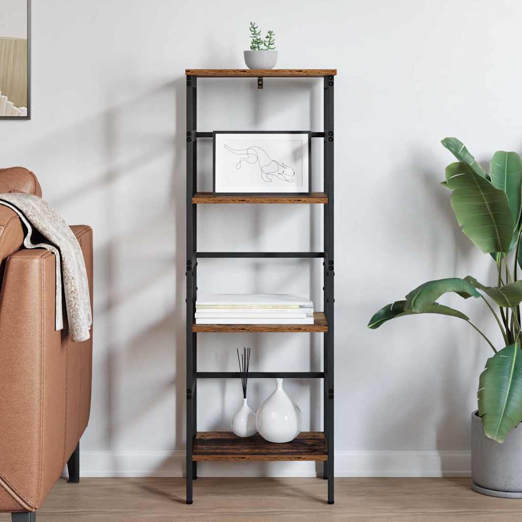 Bookshelf Old Wood 40 x 29.5 x 115 cm Engineered Wood
