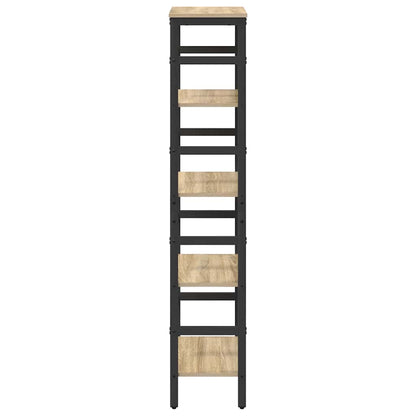 Bookshelf Sonoma Oak 40 x 29.5 x 149 cm Engineered Wood