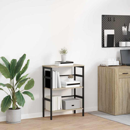 Bookshelf Sonoma Oak 60 x 29.5 x 81 cm Engineered Wood