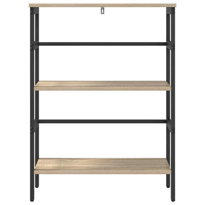 Bookshelf Sonoma Oak 60 x 29.5 x 81 cm Engineered Wood