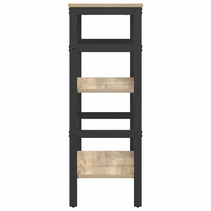 Bookshelf Sonoma Oak 60 x 29.5 x 81 cm Engineered Wood