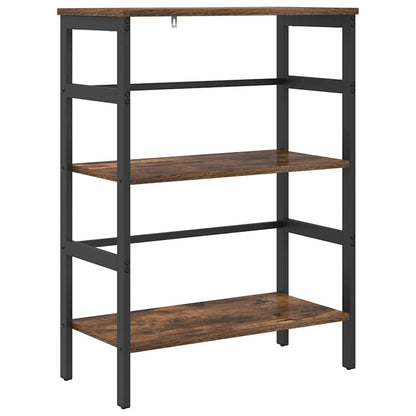 Bookshelf Smoked Oak 60 x 29.5 x 81 cm Engineered Wood