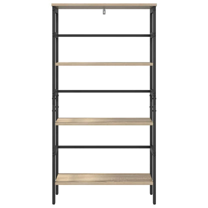 Bookshelf Sonoma Oak 60 x 29.5 x 115 cm Engineered Wood