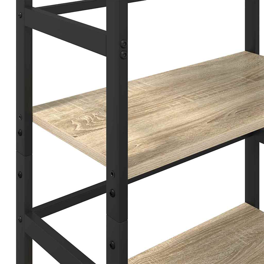 Bookshelf Sonoma Oak 60 x 29.5 x 149 cm Engineered Wood