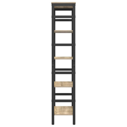 Bookshelf Sonoma Oak 60 x 29.5 x 149 cm Engineered Wood