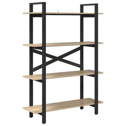 Bookshelf Sonoma Oak 100 x 33.5 x 140 cm Engineered Wood