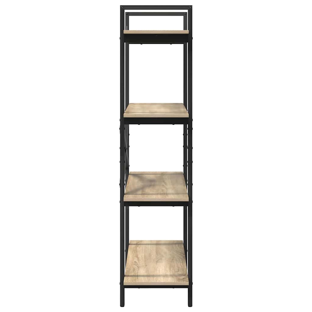 Bookshelf Sonoma Oak 100 x 33.5 x 140 cm Engineered Wood