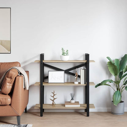 Bookshelf Sonoma Oak 100 x 33.5 x 102 cm Engineered Wood