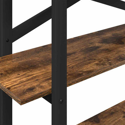 Bookshelf Smoked Oak 100 x 33.5 x 102 cm Engineered Wood