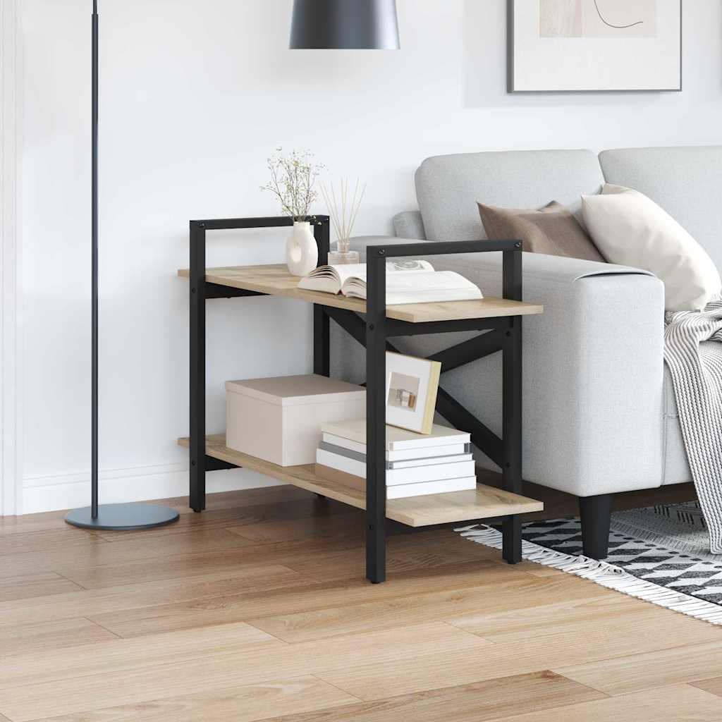 Bookshelf Sonoma Oak 100 x 33.5 x 64 cm Engineered Wood