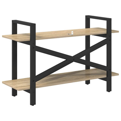 Bookshelf Sonoma Oak 100 x 33.5 x 64 cm Engineered Wood