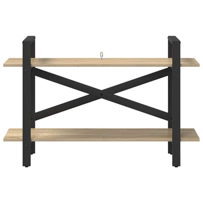 Bookshelf Sonoma Oak 100 x 33.5 x 64 cm Engineered Wood