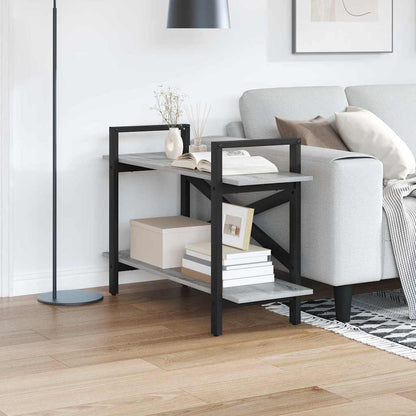 Bookshelf Grey Sonoma 100 x 33.5 x 64 cm Engineered Wood