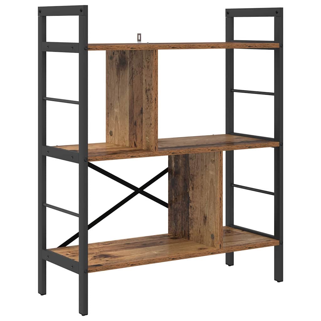 Bookshelf Old Wood 75 x 30 x 91 cm Engineered Wood