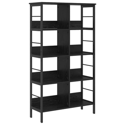 Bookshelf Black Oak 82 x 32 x 144.5 cm Engineered Wood