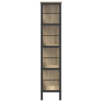Bookshelf Sonoma Oak 82 x 32 x 144.5 cm Engineered Wood