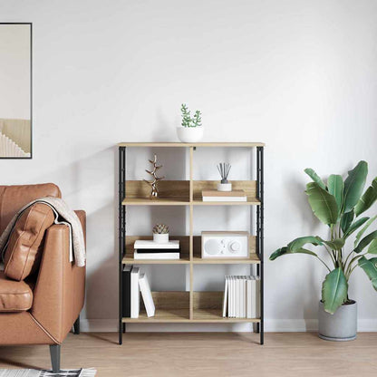 Bookshelf Sonoma Oak 82 x 32 x 112 cm Engineered Wood