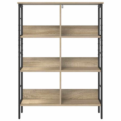 Bookshelf Sonoma Oak 82 x 32 x 112 cm Engineered Wood