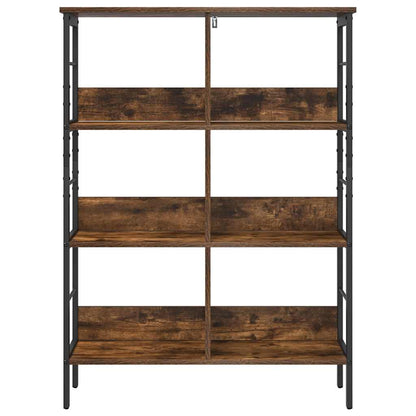 Bookshelf Smoked Oak 82 x 32 x 112 cm Engineered Wood