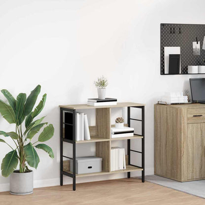 Bookshelf Sonoma Oak 82 x 32 x 79 cm Engineered Wood