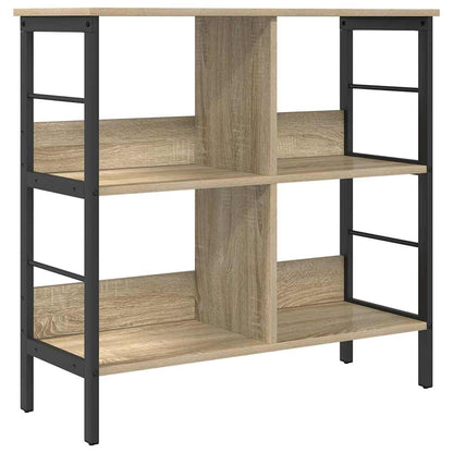 Bookshelf Sonoma Oak 82 x 32 x 79 cm Engineered Wood