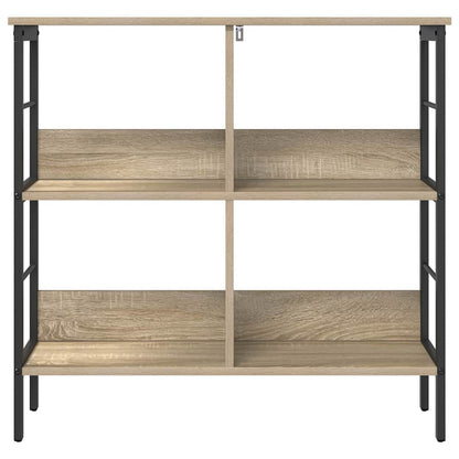 Bookshelf Sonoma Oak 82 x 32 x 79 cm Engineered Wood