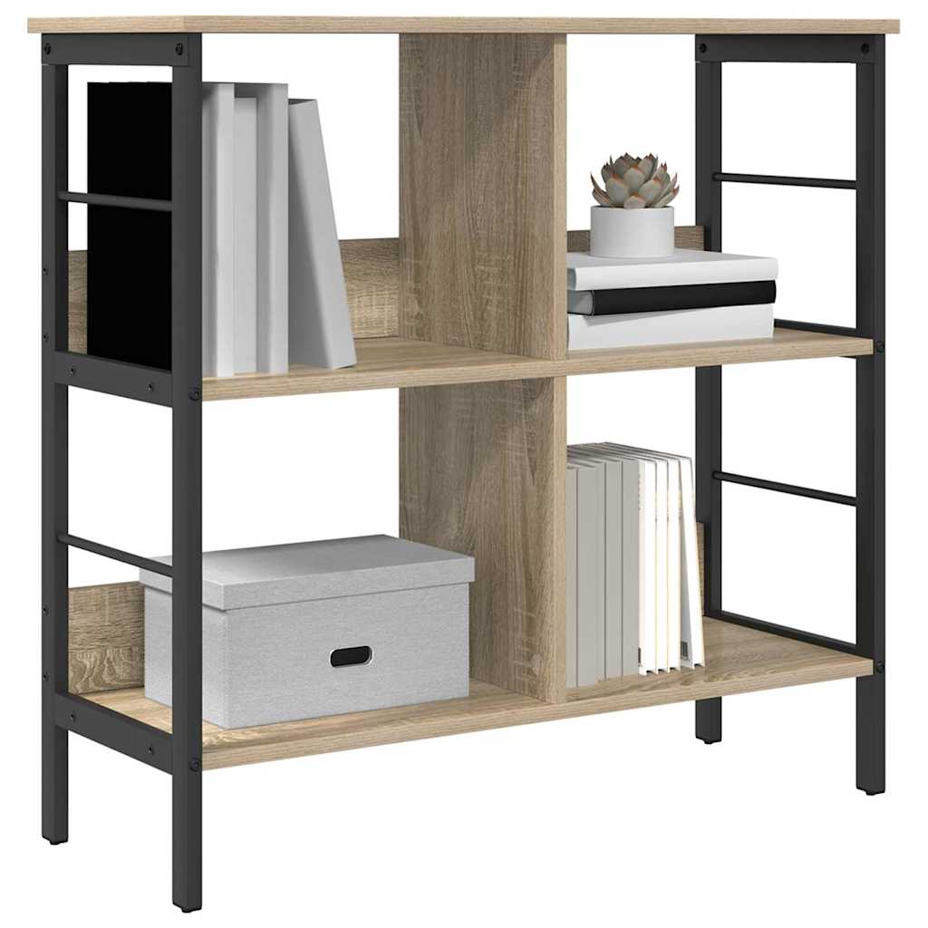 Bookshelf Sonoma Oak 82 x 32 x 79 cm Engineered Wood