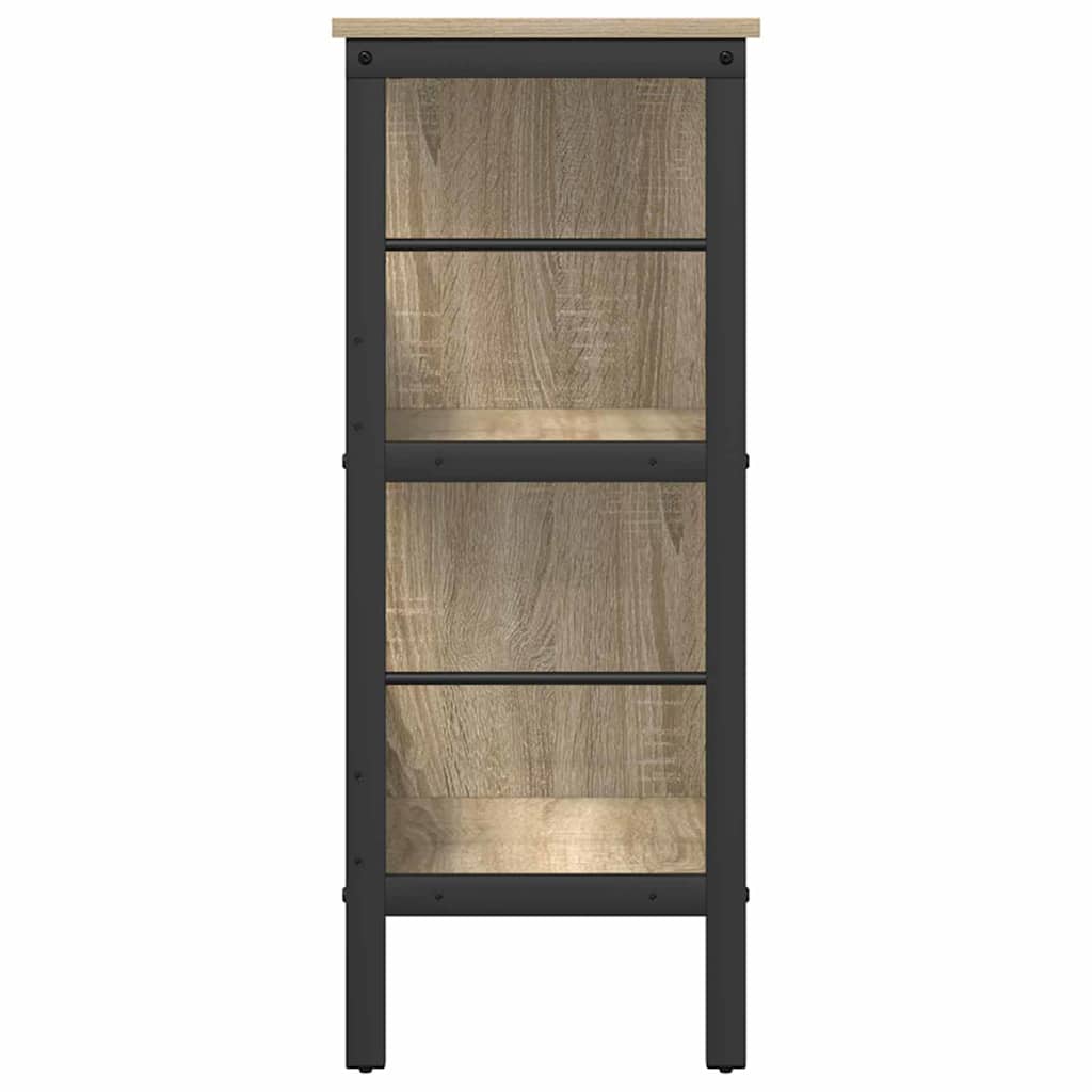 Bookshelf Sonoma Oak 82 x 32 x 79 cm Engineered Wood