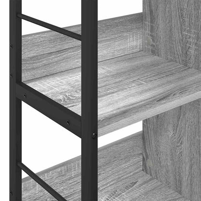 Bookshelf Grey Sonoma 82 x 32 x 79 cm Engineered Wood
