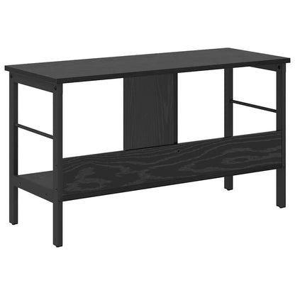 Bookshelf Black Oak 82 x 32 x 47 cm Engineered Wood