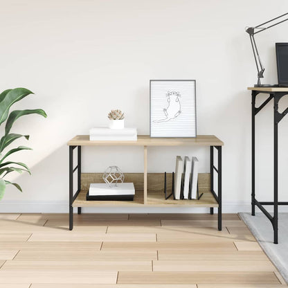 Bookshelf Sonoma Oak 82 x 32 x 47 cm Engineered Wood