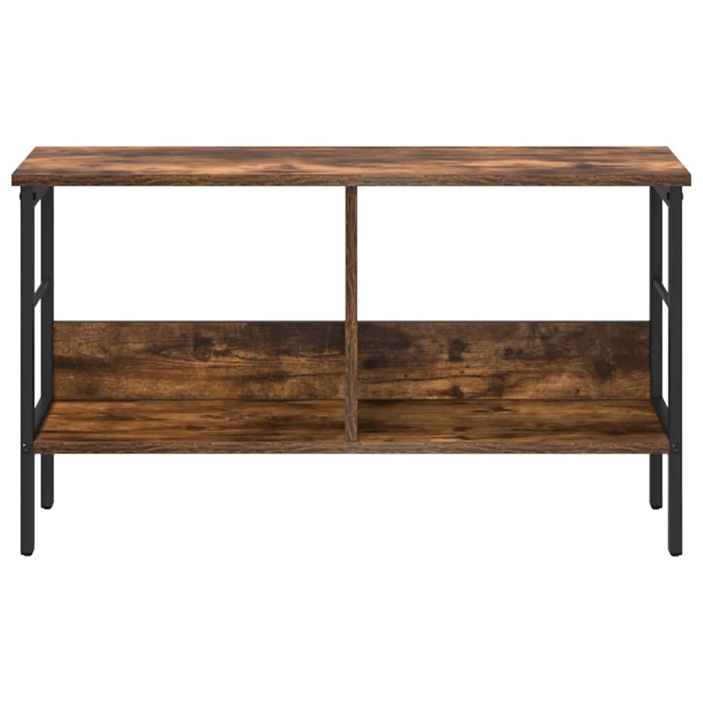 Bookshelf Smoked Oak 82 x 32 x 47 cm Engineered Wood