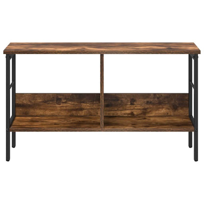 Bookshelf Smoked Oak 82 x 32 x 47 cm Engineered Wood