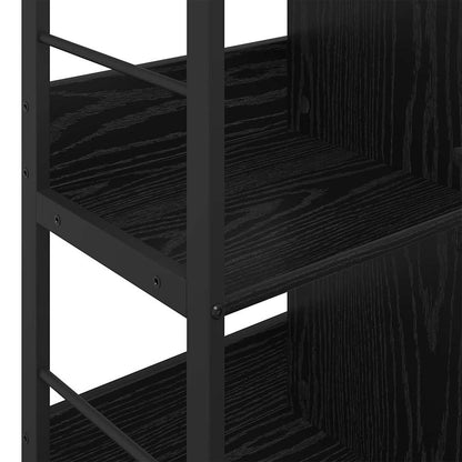 Bookshelf Black Oak 102 x 32 x 104.5 cm Engineered Wood