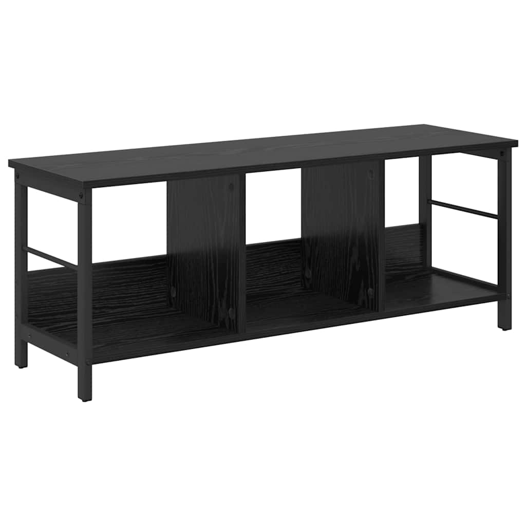 Bookshelf Black Oak 102 x 32 x 40.5 cm Engineered Wood
