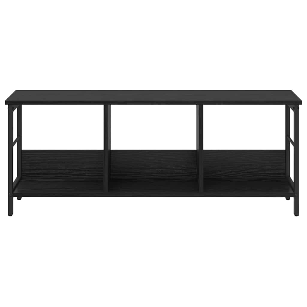 Bookshelf Black Oak 102 x 32 x 40.5 cm Engineered Wood