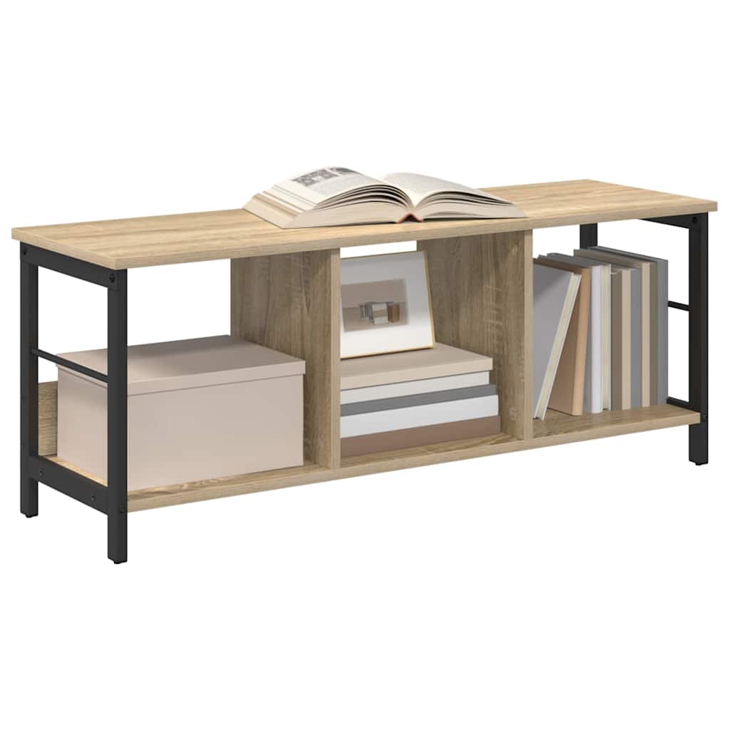Bookshelf Sonoma Oak 102 x 32 x 40.5 cm Engineered Wood