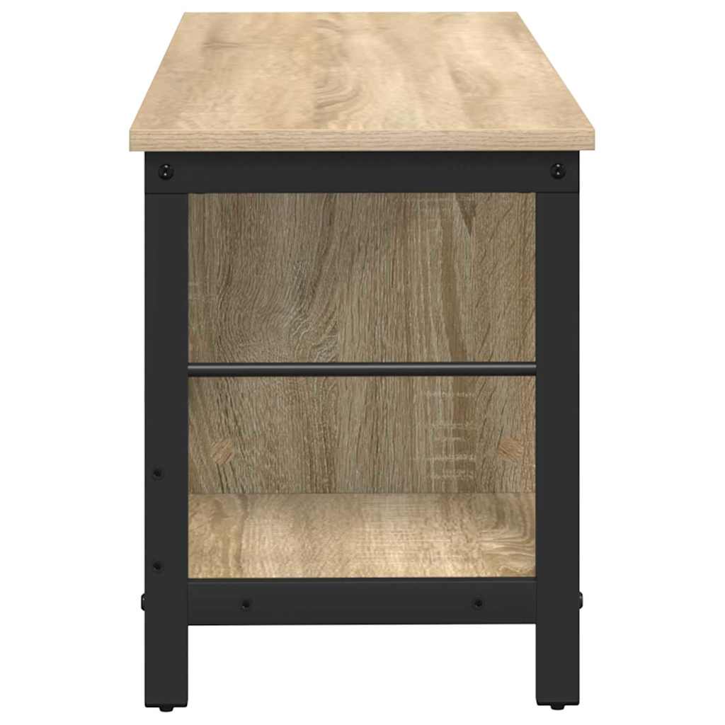 Bookshelf Sonoma Oak 102 x 32 x 40.5 cm Engineered Wood