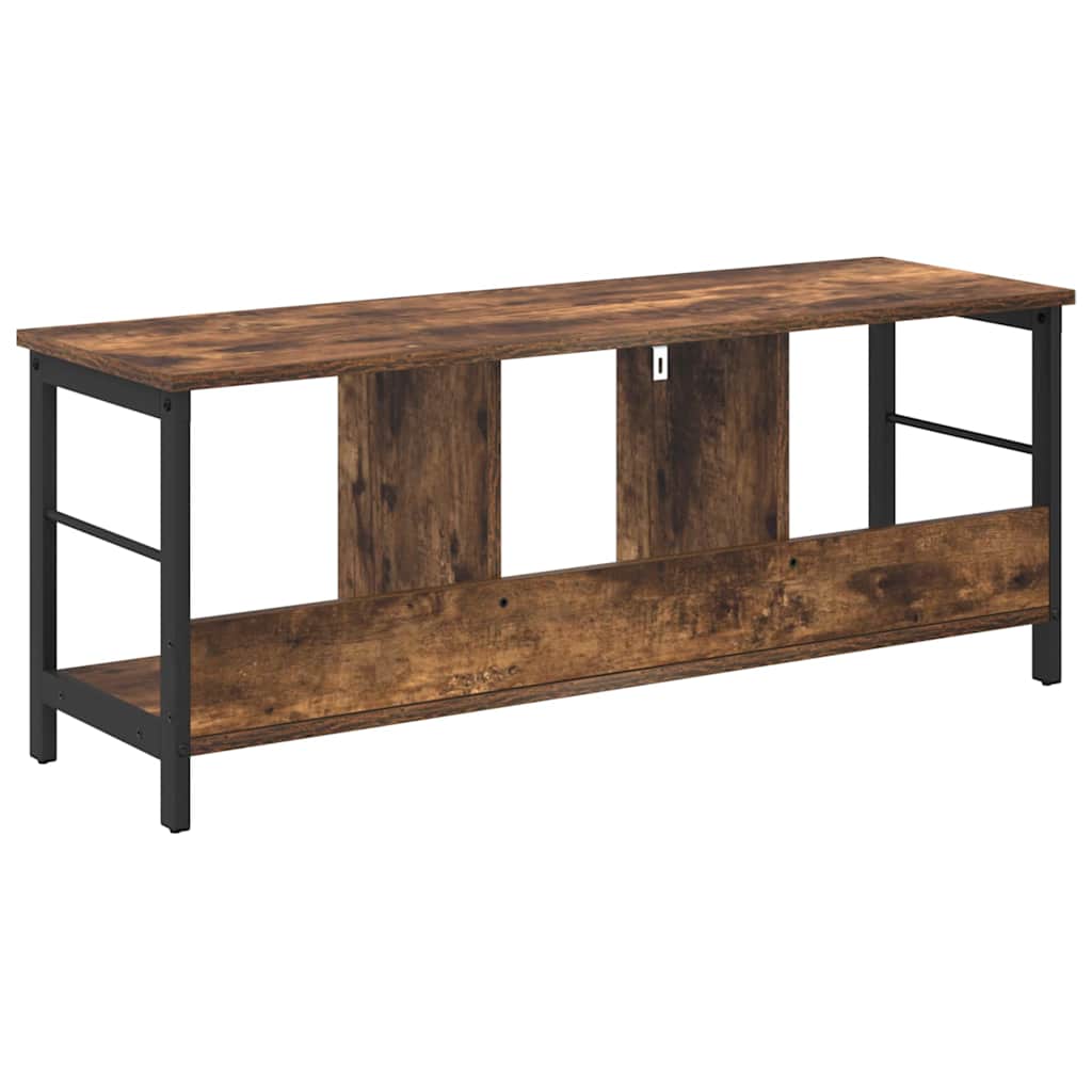 Bookshelf Smoked Oak 102 x 32 x 40.5 cm Engineered Wood