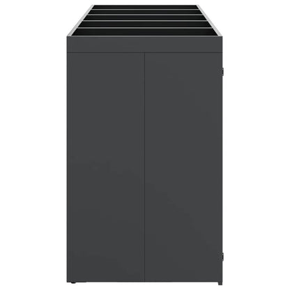 Wheelie Bin Storage for 5 Bins Steel Anthracite