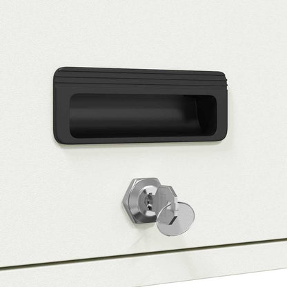 Wall Cabinet for Garage with Gas-lift Door White