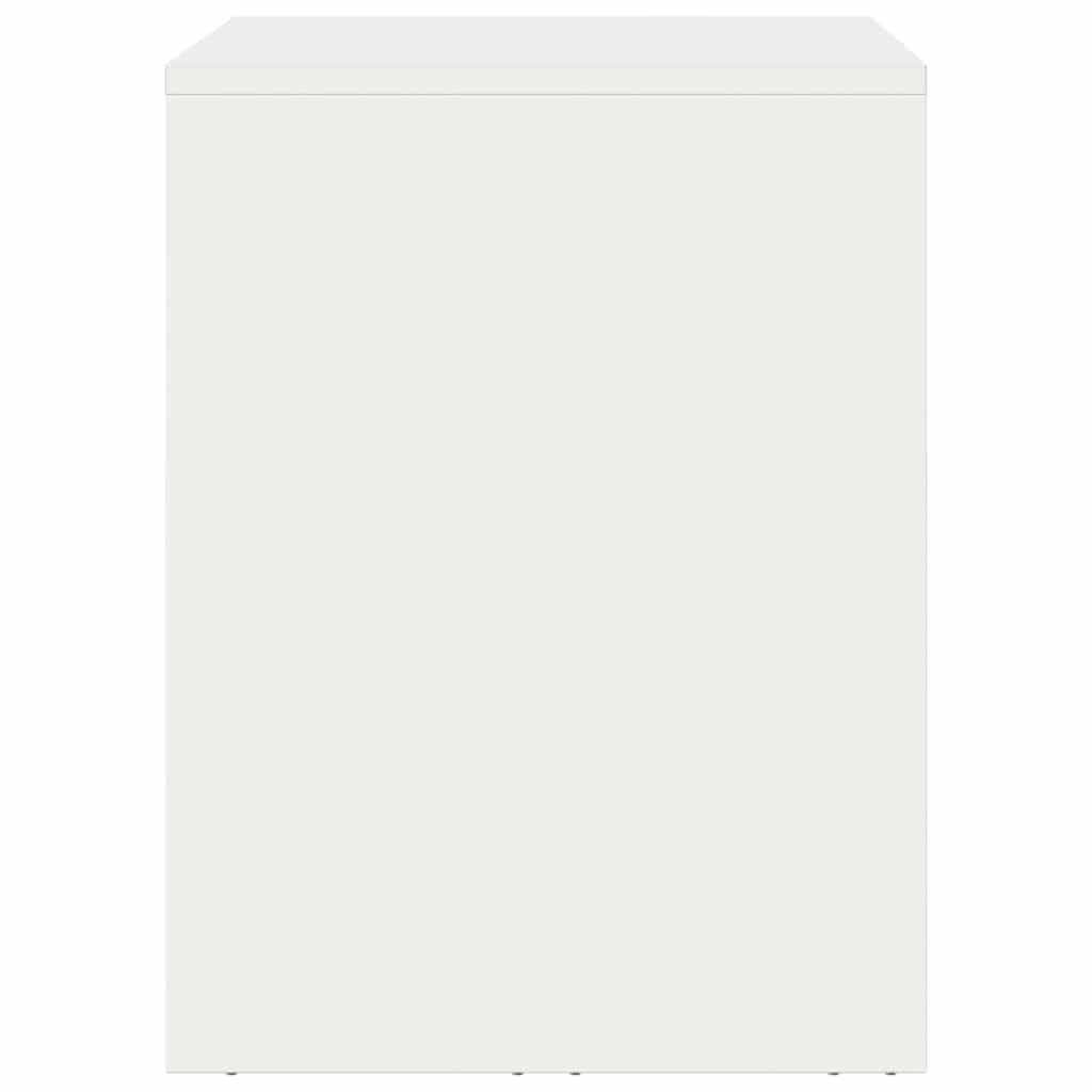 Wall Cabinet for Garage with Gas-lift Door White
