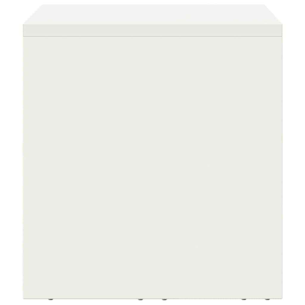 Wall Cabinet for Garage with Gas-lift Door White