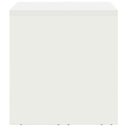 Wall Cabinet for Garage with Gas-lift Door White