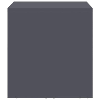 Wall Cabinet for Garage with Gas-lift Door Anthracite