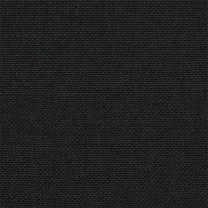 Bed Frame with Upholstered Headboard Black 150 x 200 cm