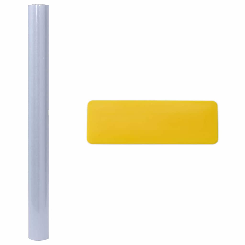 Static Window Film Frosted Grey 60 x 1000 cm PVC